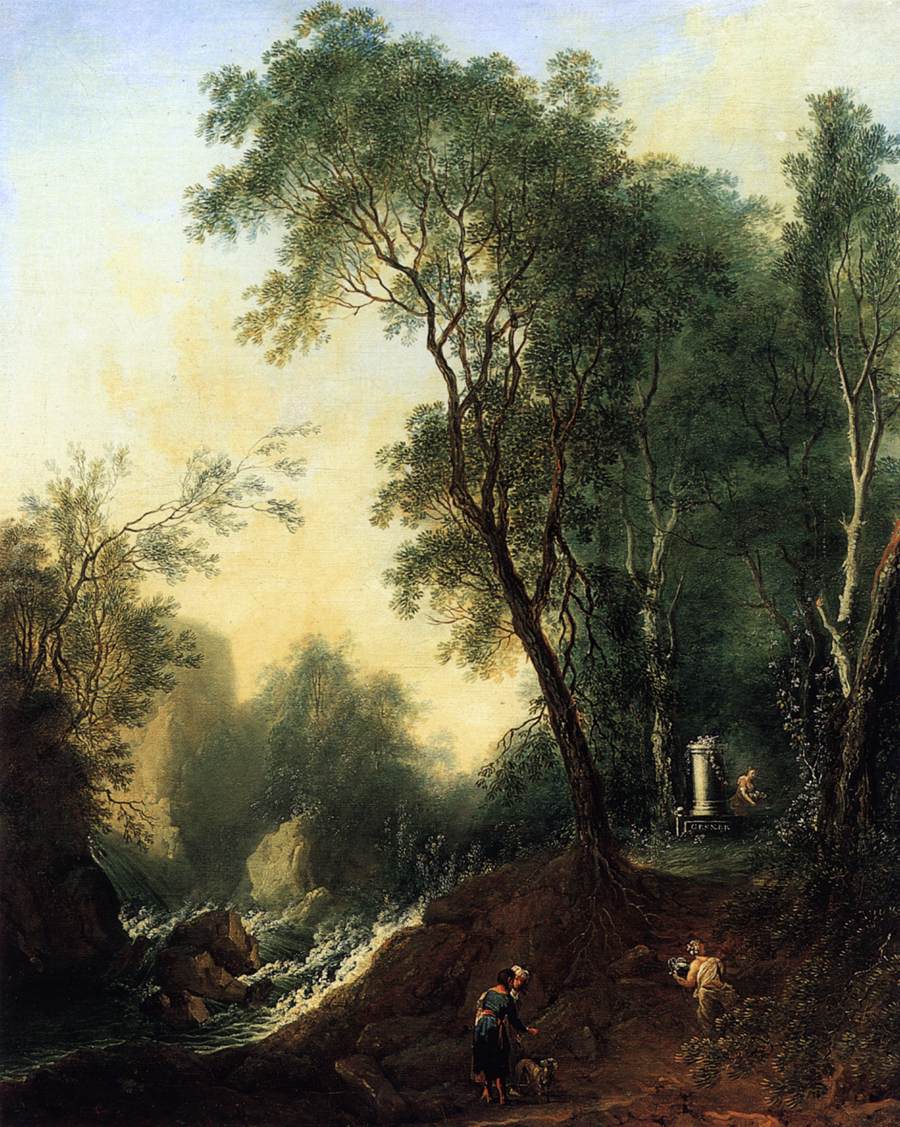 Paysage avec la tombe de Gensner