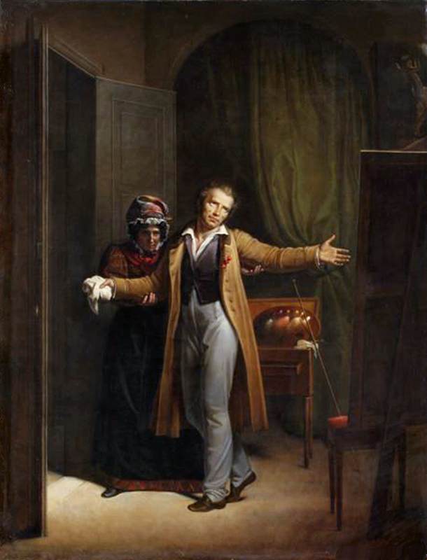 Farewell from Girodet to his Studio