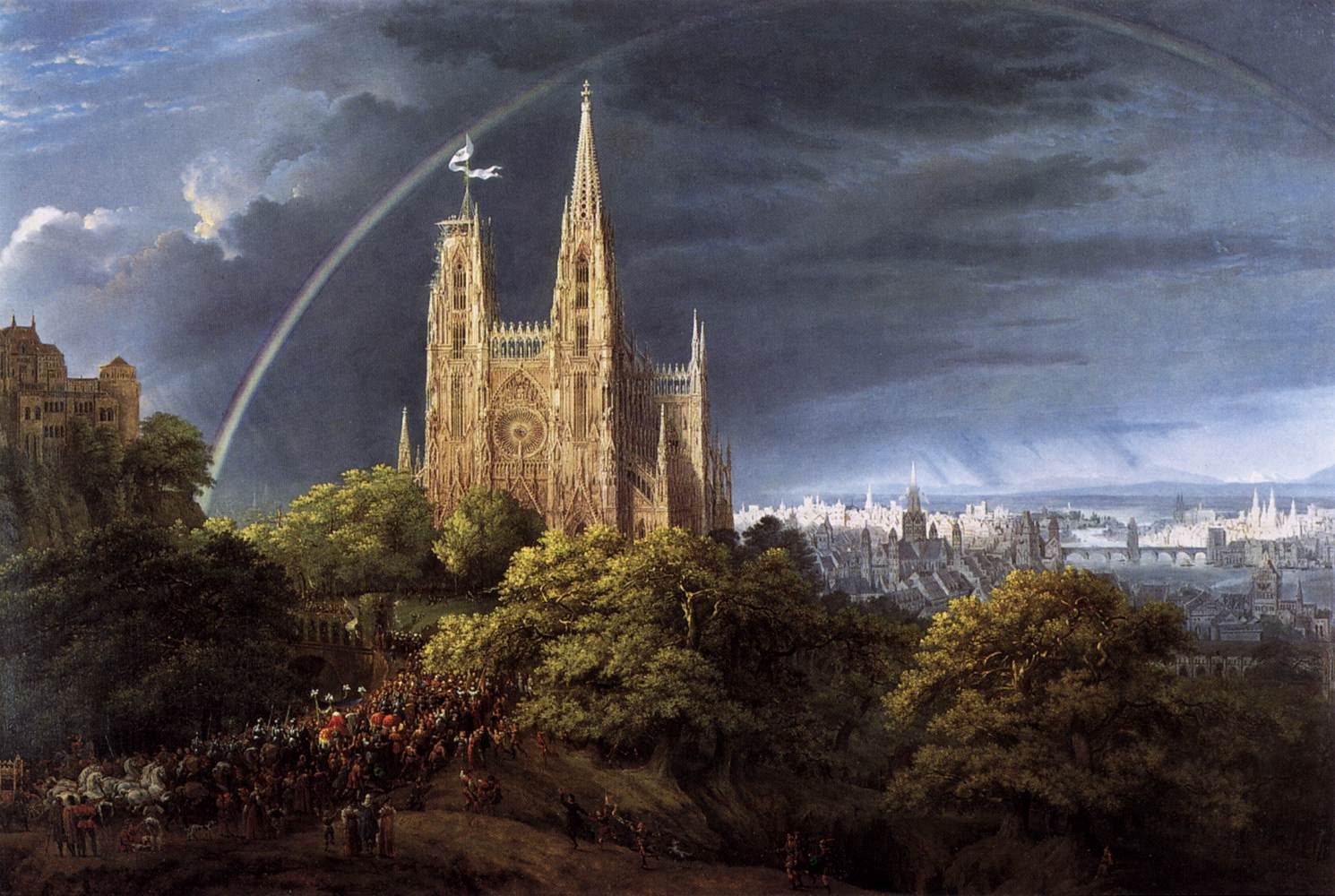 İmparatorluk Sarayı ile Gotik Katedral