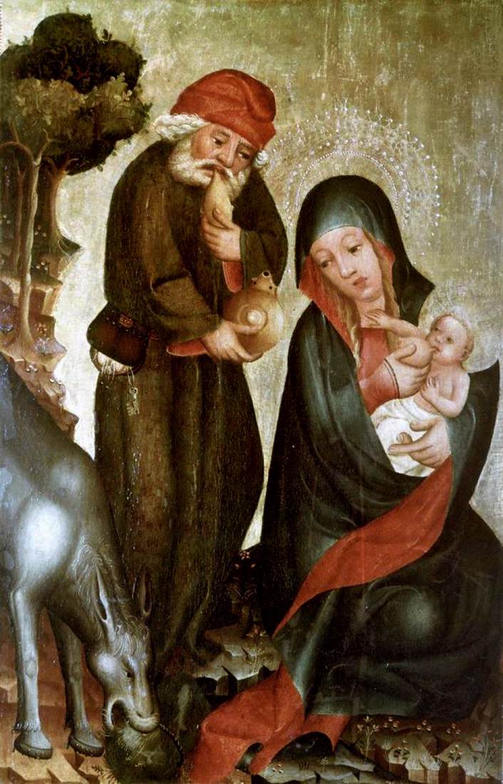 Altarpiece of Saint Peter (Grabow): Rest on the Flight into Egypt