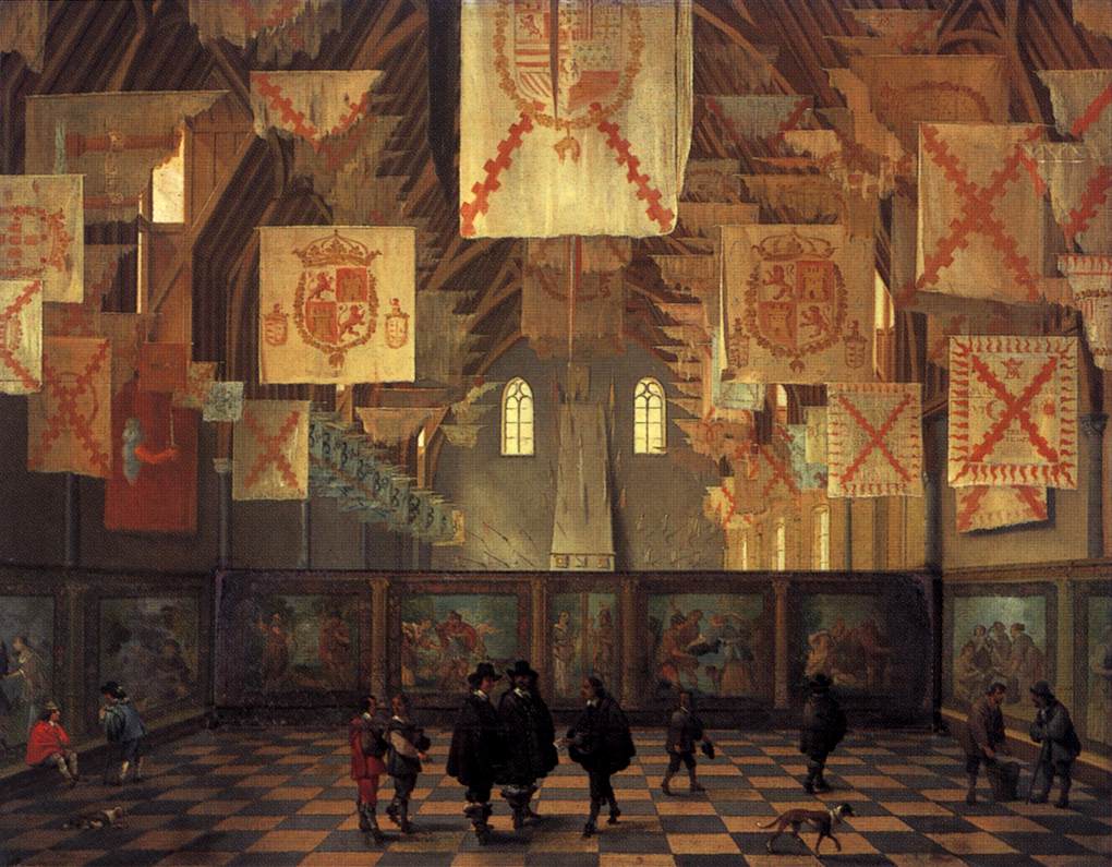 The Great Hall of the Binnenhof in The Hague