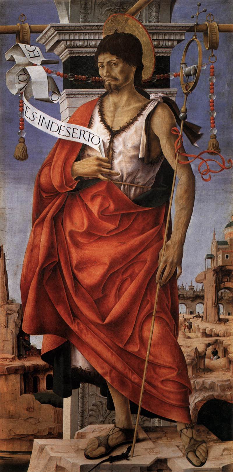 Griffoni Polyptych: Saint John the Baptist