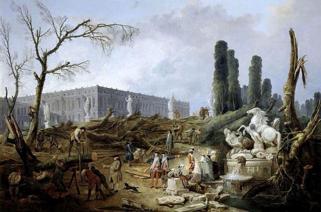The Forest and the Bath of Apollo