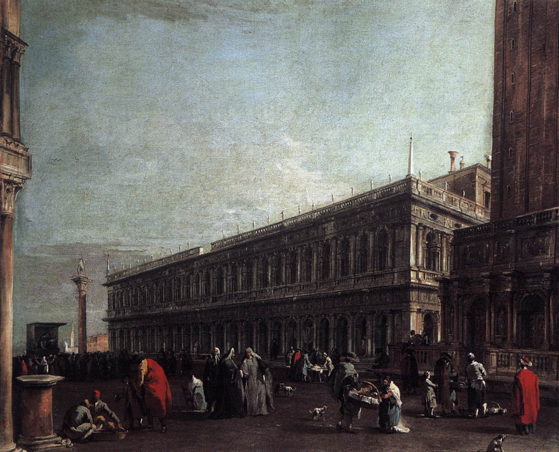 Piazzetta con la Antigua Biblioteca