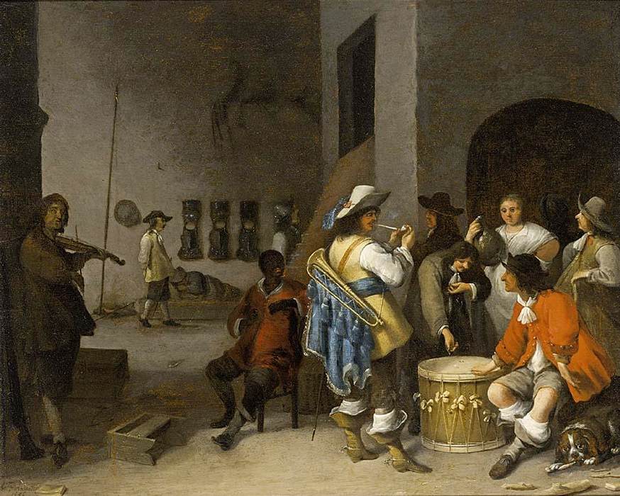 Escena de La Sala de Guardia