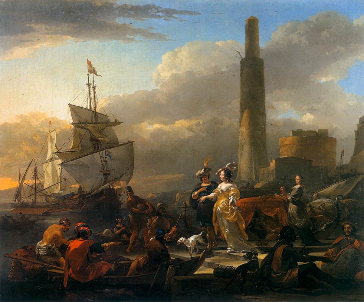 A Harbor Scene