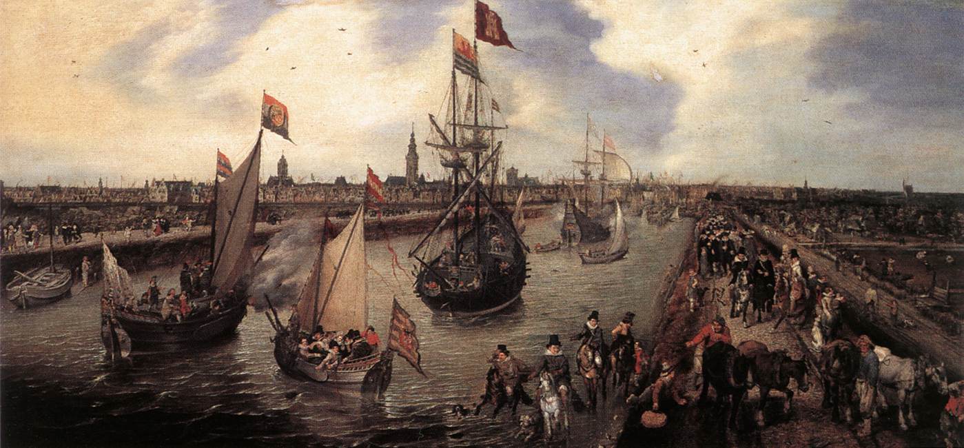 O porto de Middelburg