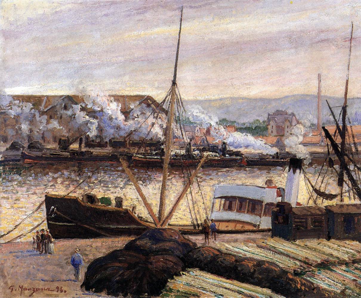 Le port de Rouen