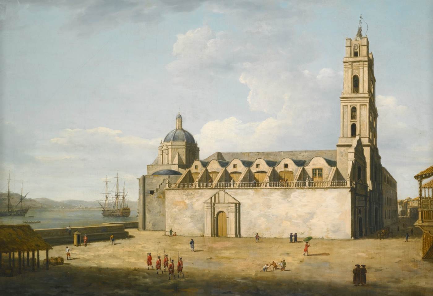 La cathédrale à La Havane, août-septembre 1762