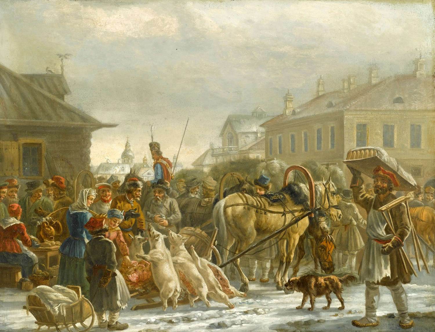 The Hay Market, Saint Petersburg