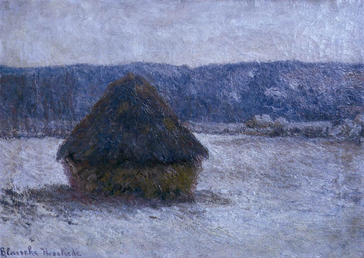 Haystack, Snow Effect