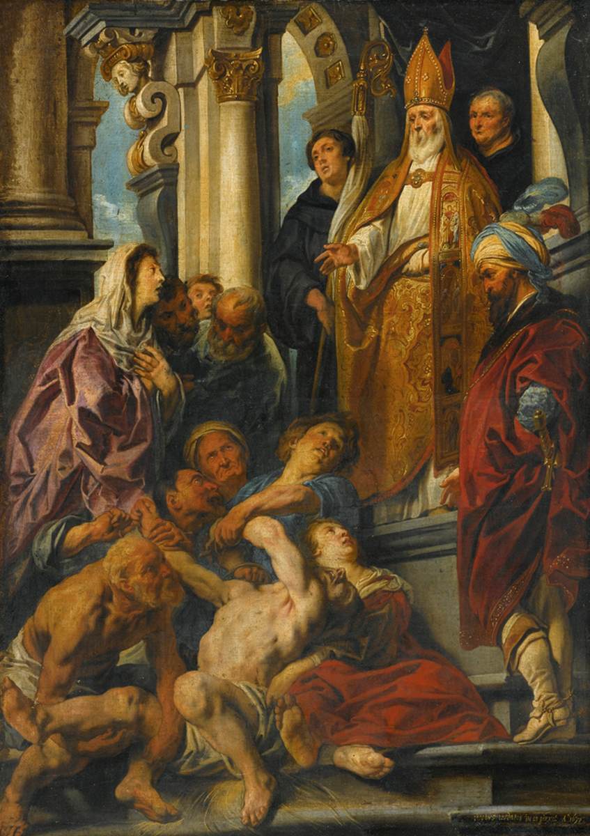 Saint Martin Curing the Possessed Man
