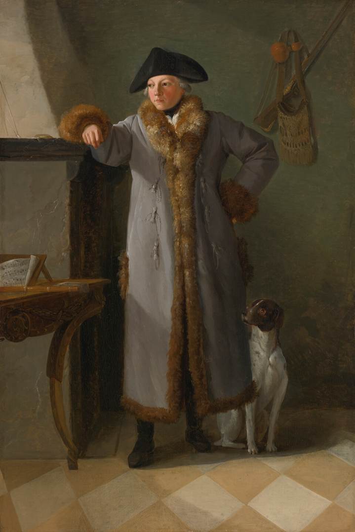 Portrait of Gottlieb Christian Heigelen as a Hunter