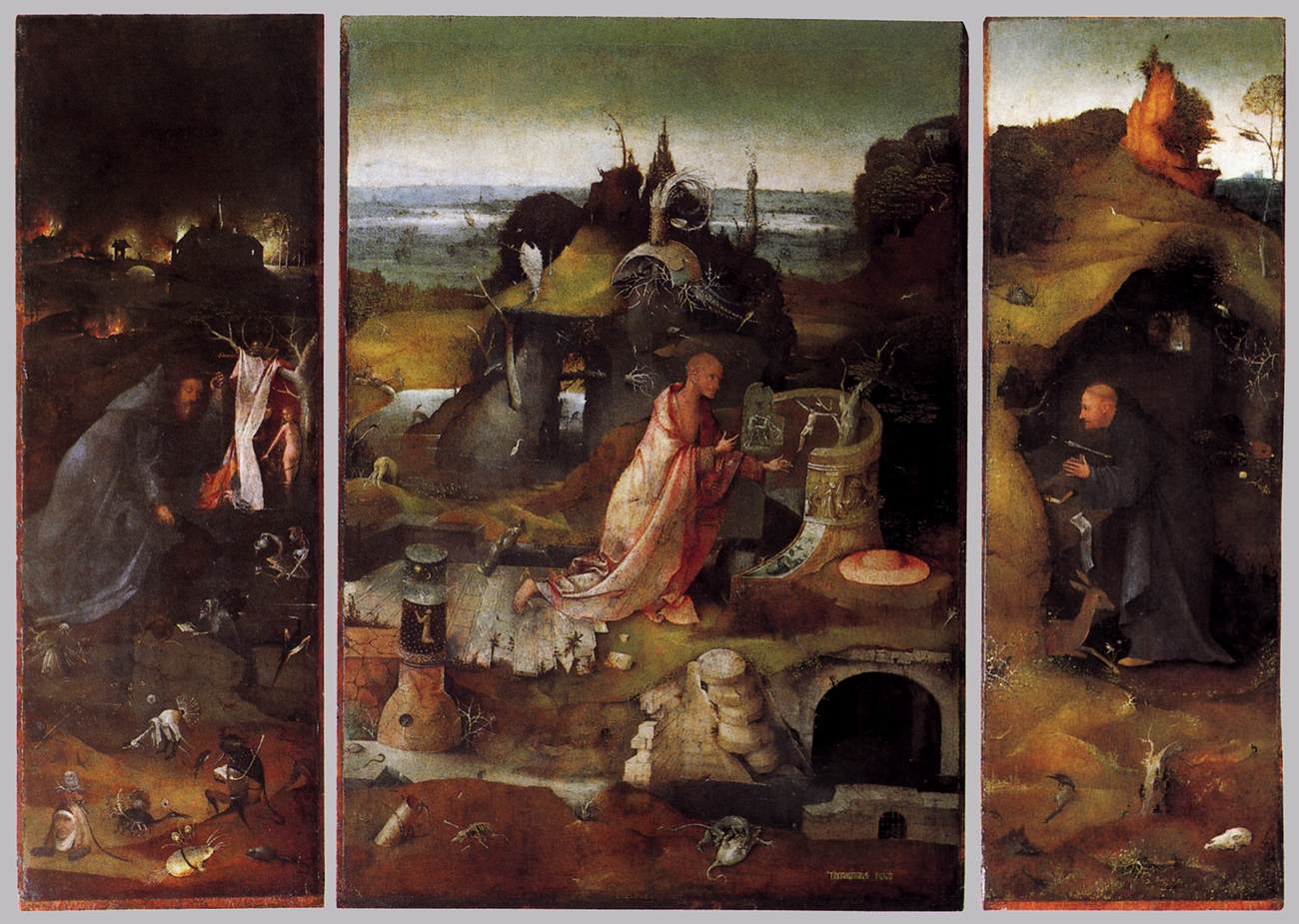 Kutsal Hermits Triptych