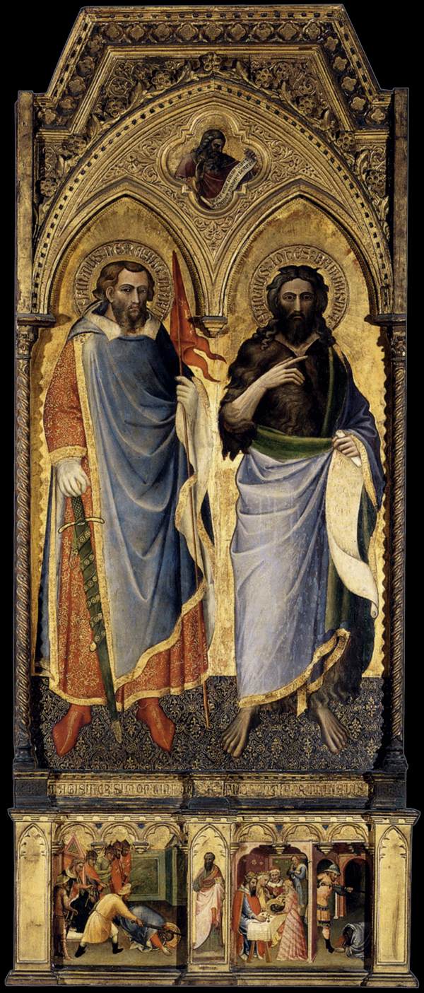Saint Nemesius and Saint John the Baptist