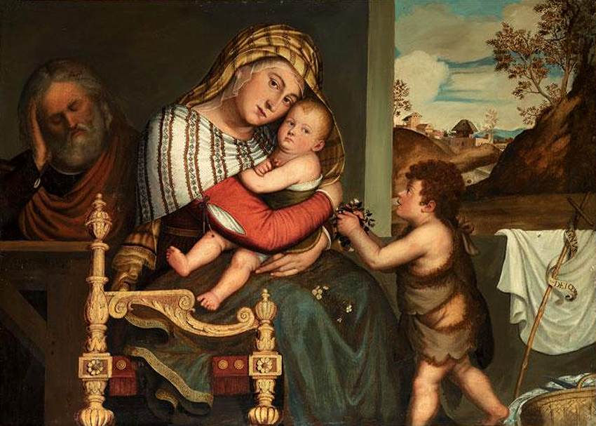סגרדה פמיליה עם התינוק סן חואן באוטיסטה