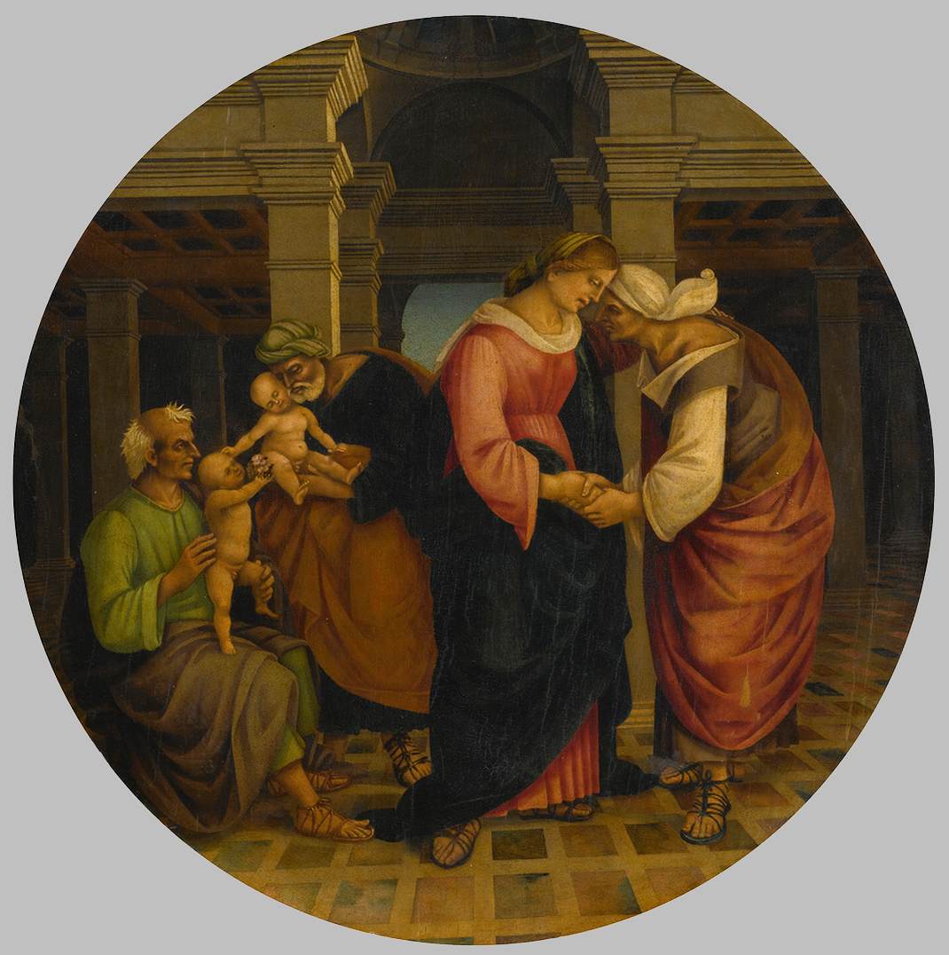 The Holy Family with Saint John, Elizabeth and Zacharias