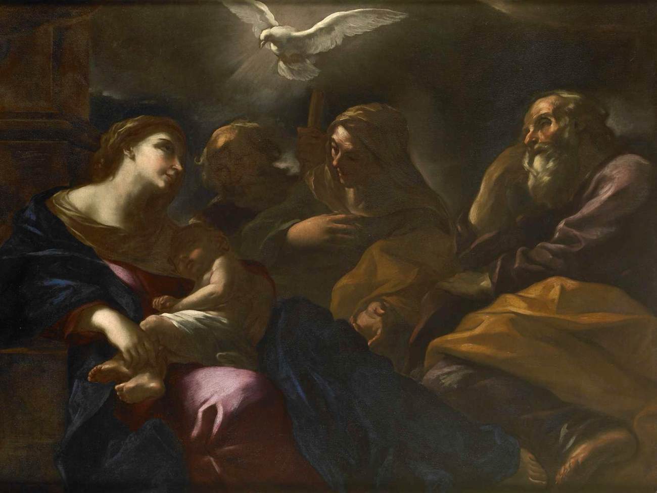 The Holy Family with Saint Anne and Joachim