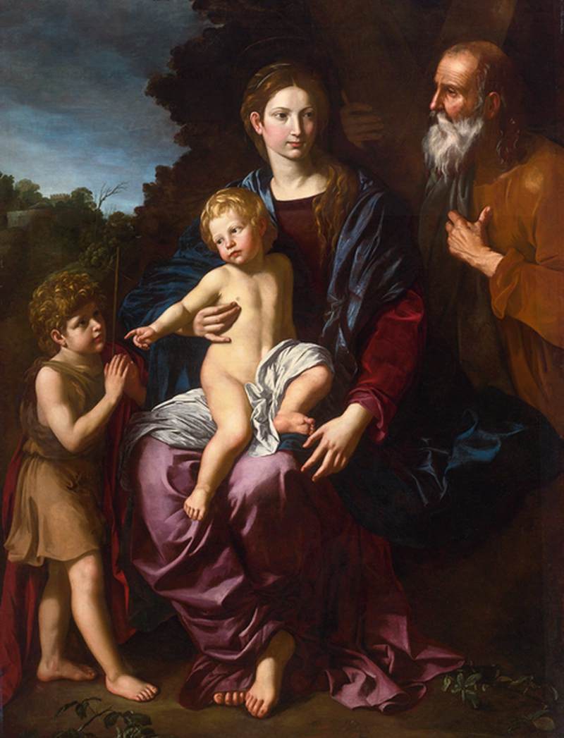 A Sagrada Família com o Jovem São João Batista