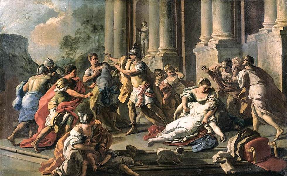 Horace Killing His Sister After The Defeat Of The Curiatii