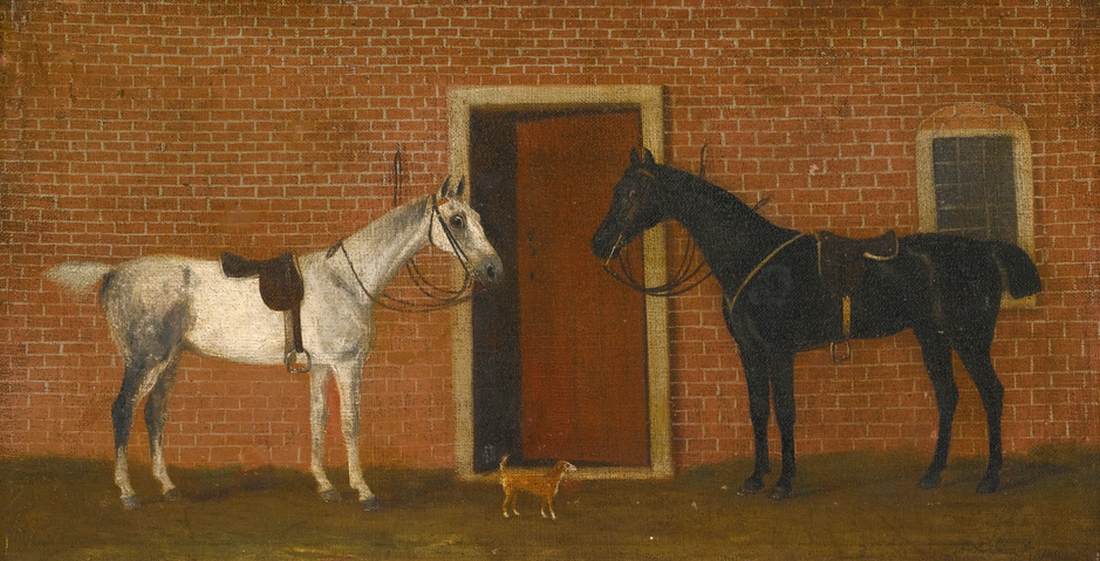 Two Race Horses