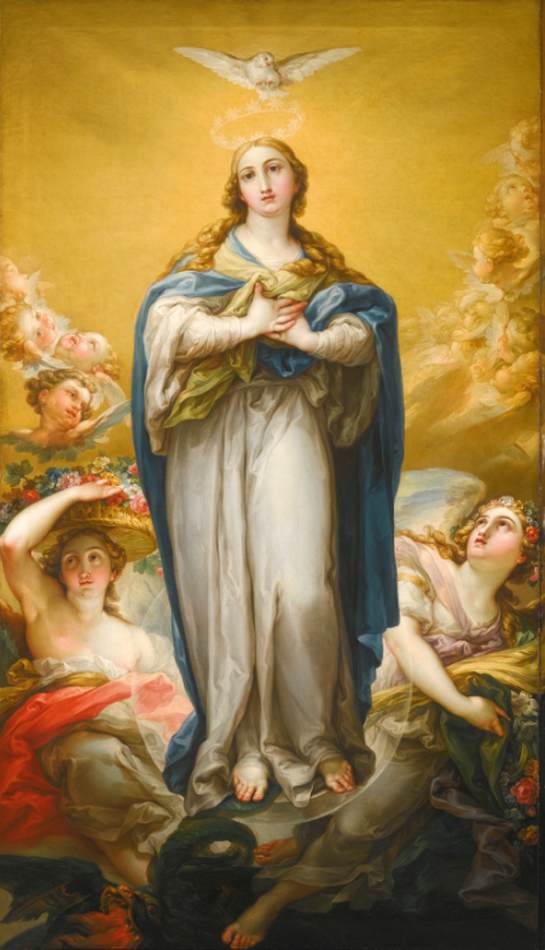 La Virgen de La Inmaculada Concepción