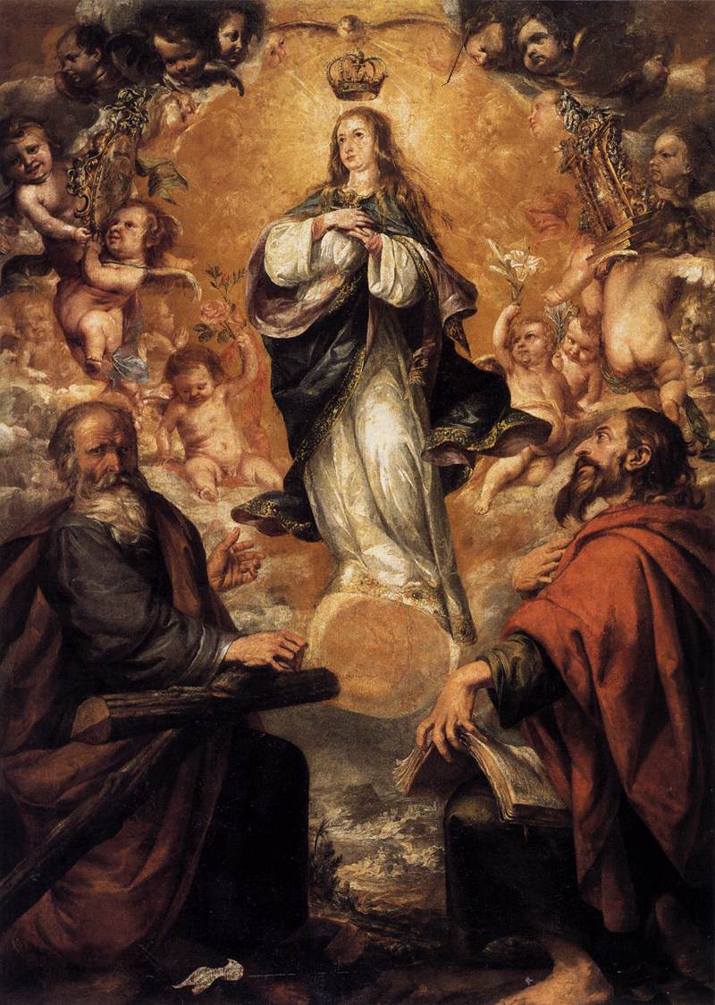 La Virgen de La Inmaculada Concepción con San Andrés y Juan Bautista