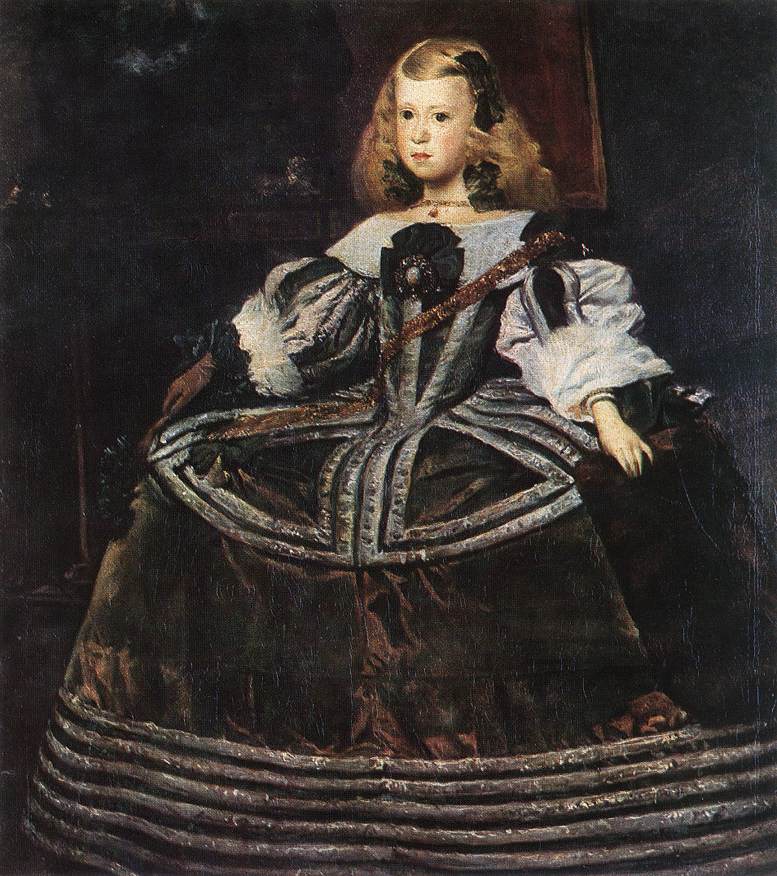 Portræt af Margarita infanta