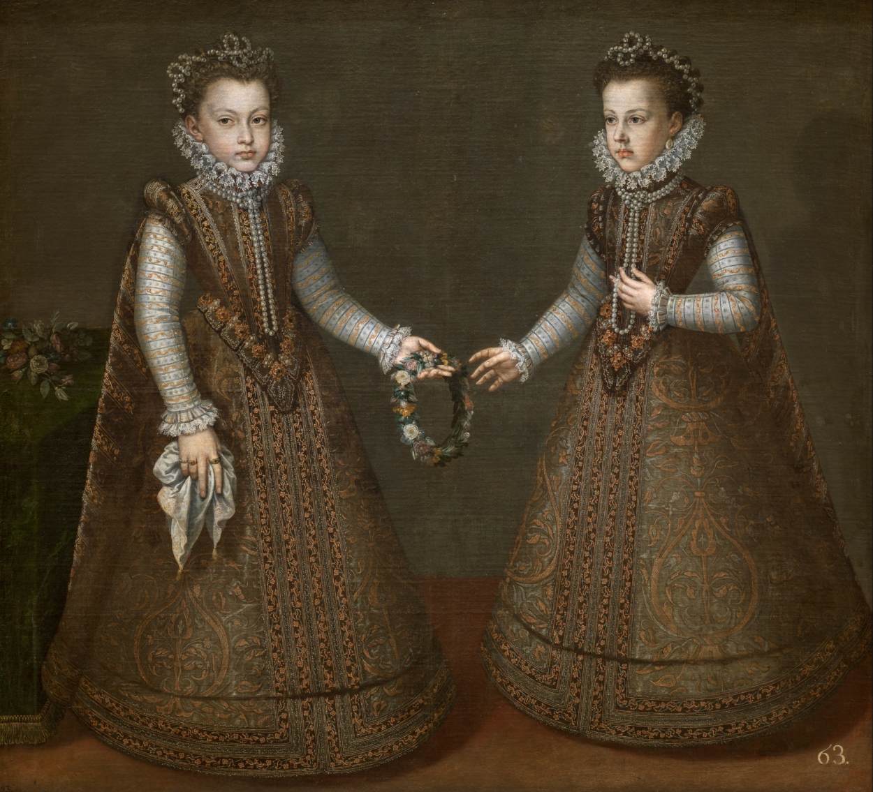 Infantas Isabel Clara Eugenia y Catalina Micaela