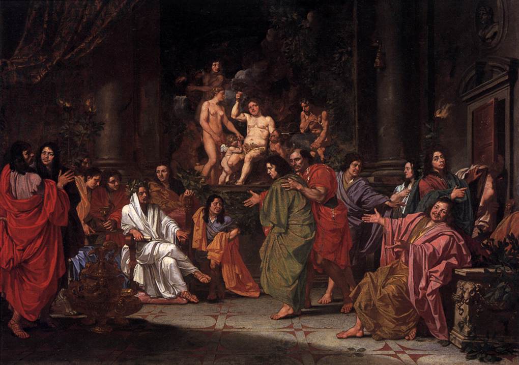 Initiation of a Bentvueghel in Rome