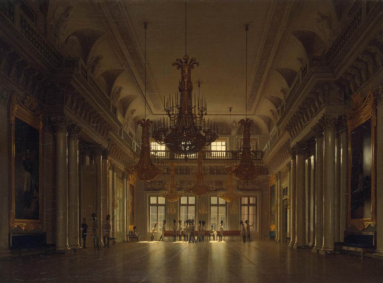 Fieldmarshals Hall w Winter Palace