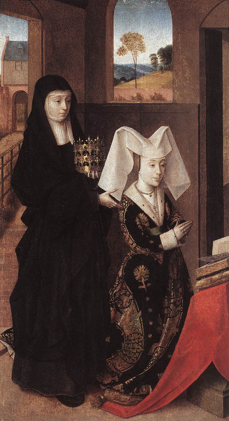 Isabel de Portugal con Santa Isabel