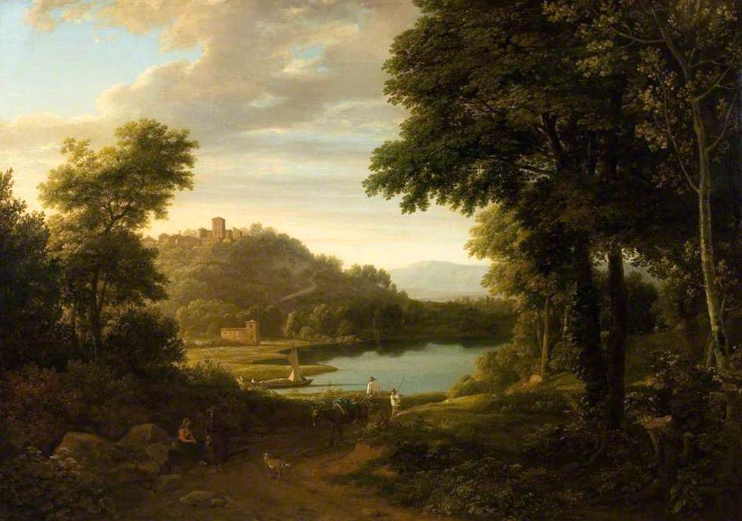 Italian Landscape with Lake