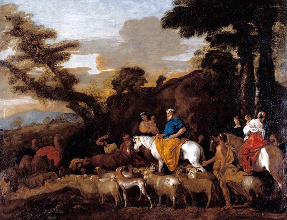 James Leading the Flocks of Laban
