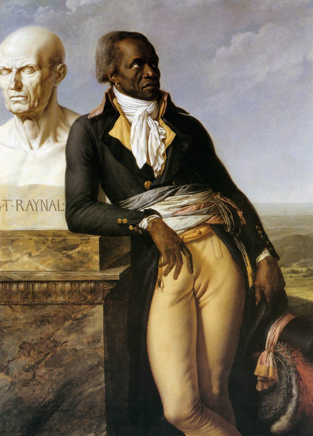 J B Belley'nin portresi, Saint-Domingue milletvekili