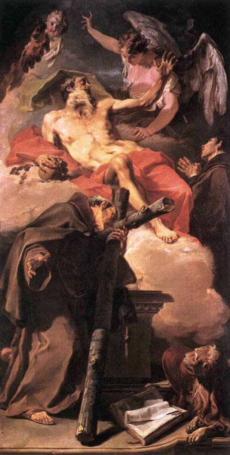Saint Jerome and Pedro de Alcántara