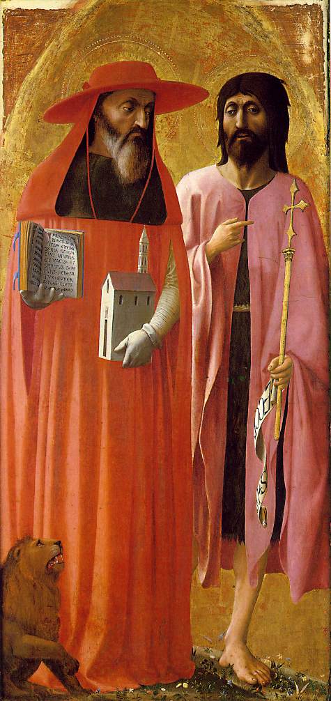 Saint Jerome and Saint John the Baptist