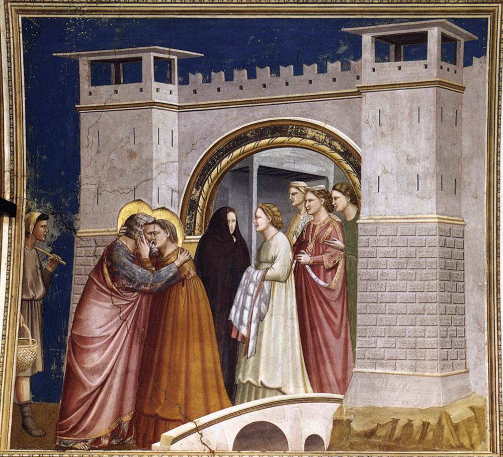 No 6 Scenes from the Life of Joachim: 6 Meeting at the Golden Gate (Before The Restoration)