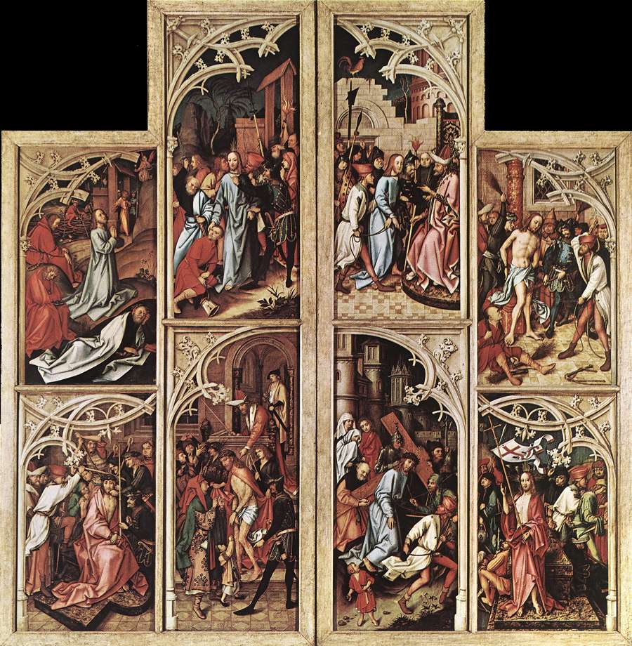 Kaisheim Altarpiece (kanatların dış görünümü)