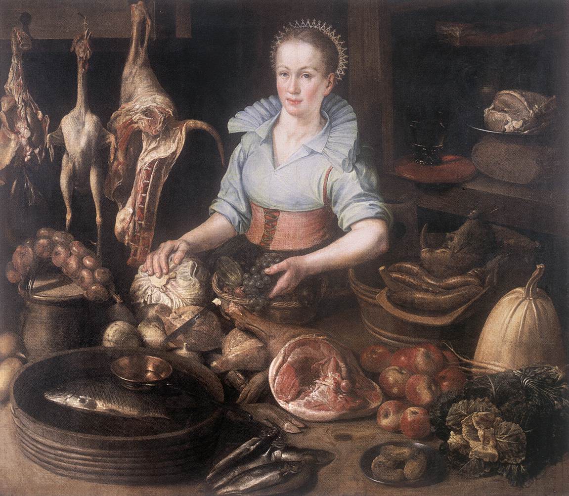 La femme de chambre de la cuisine