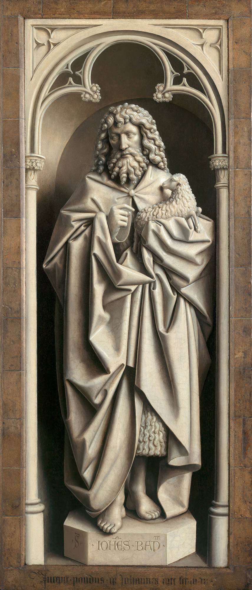 The Ghent Altarpiece: Saint John the Baptist
