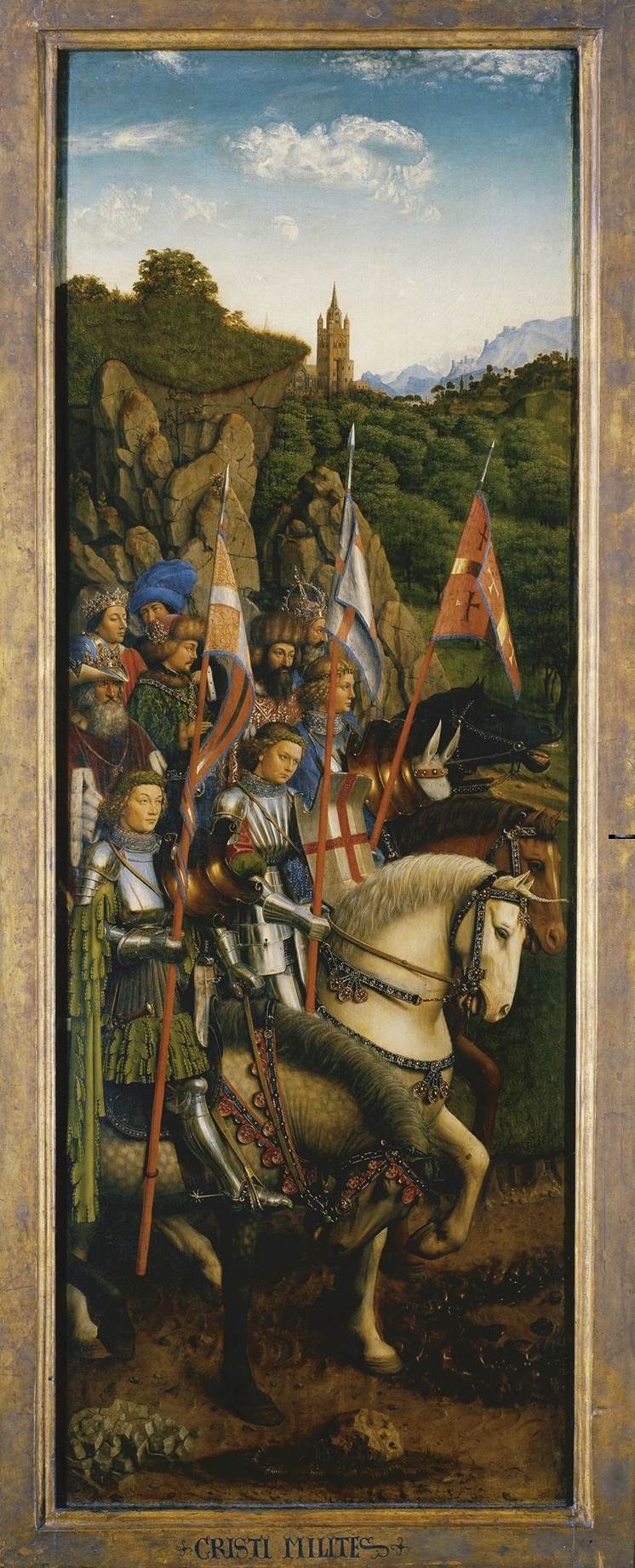 Das Altarbild Gent: Die Soldaten Christi