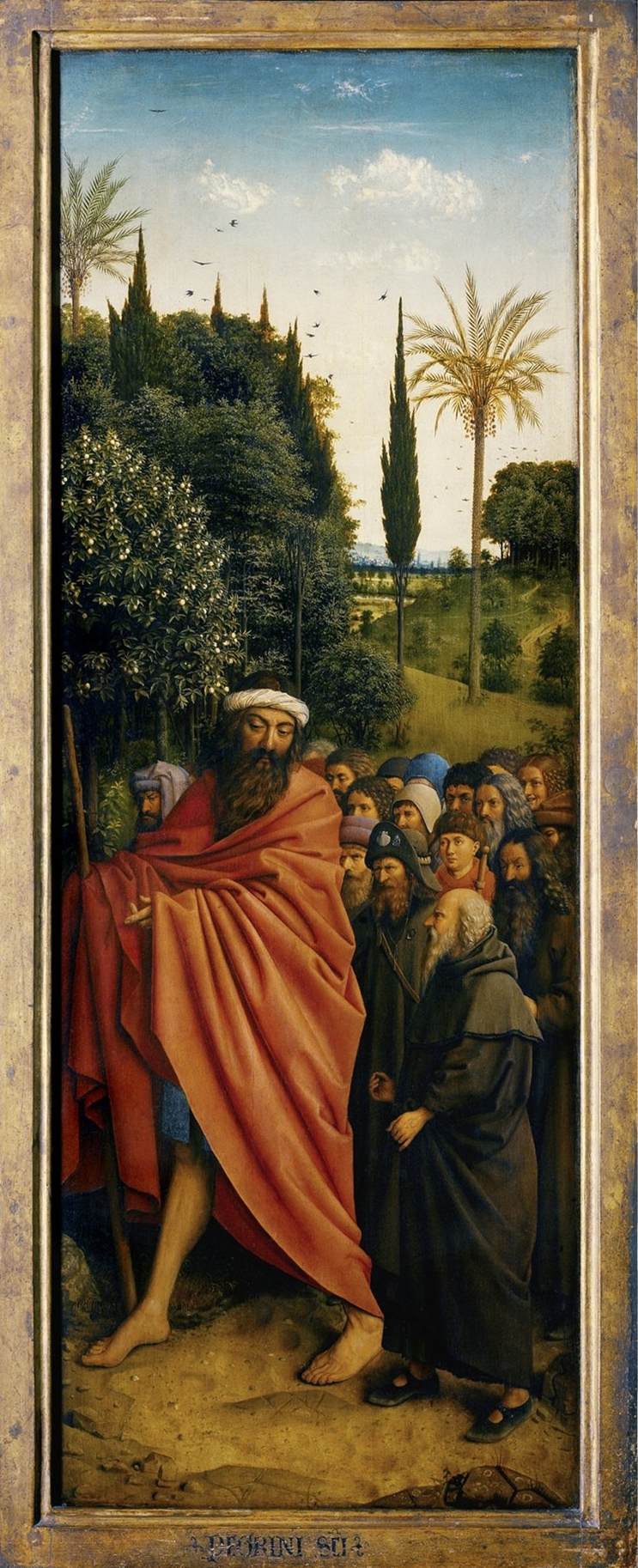 The Ghent Altarpiece: The Holy Pilgrims