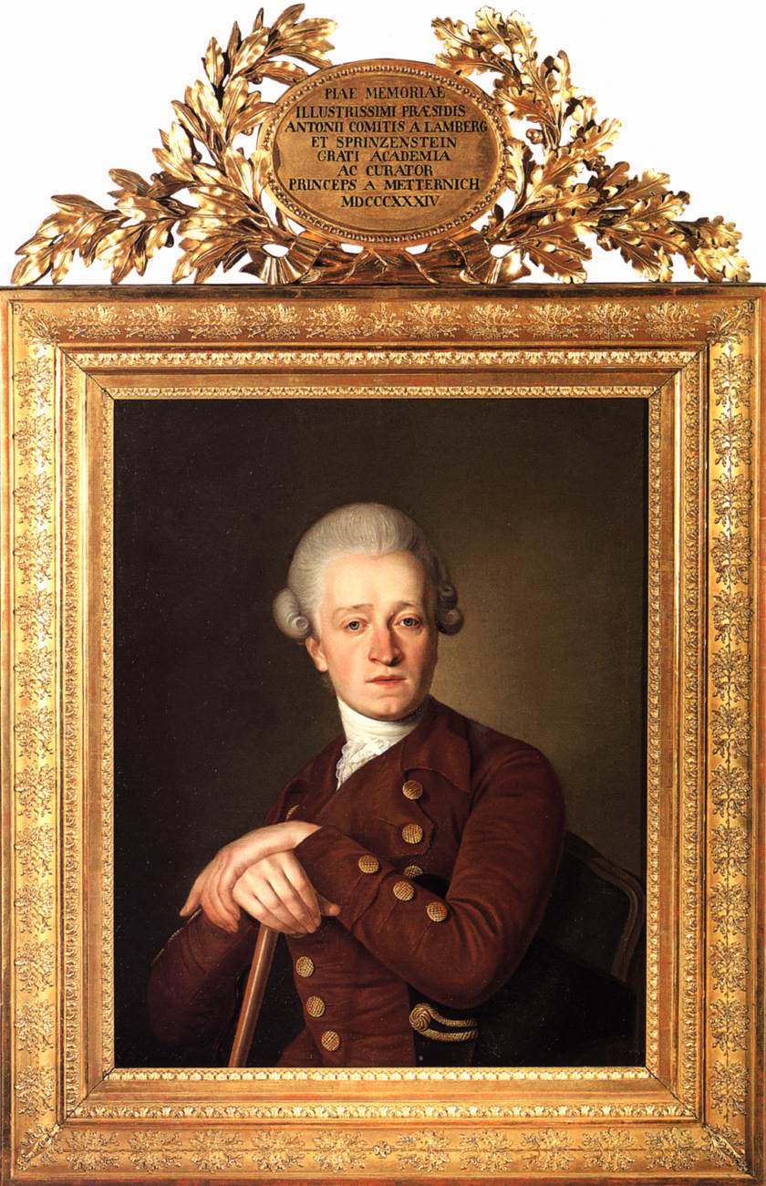 Retrato de Anton Franz de Pabloa, Conde Lamberg-Sprinzenstein 