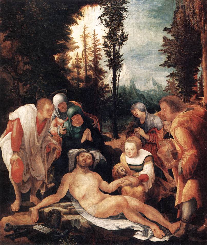 La lamentation du Christ