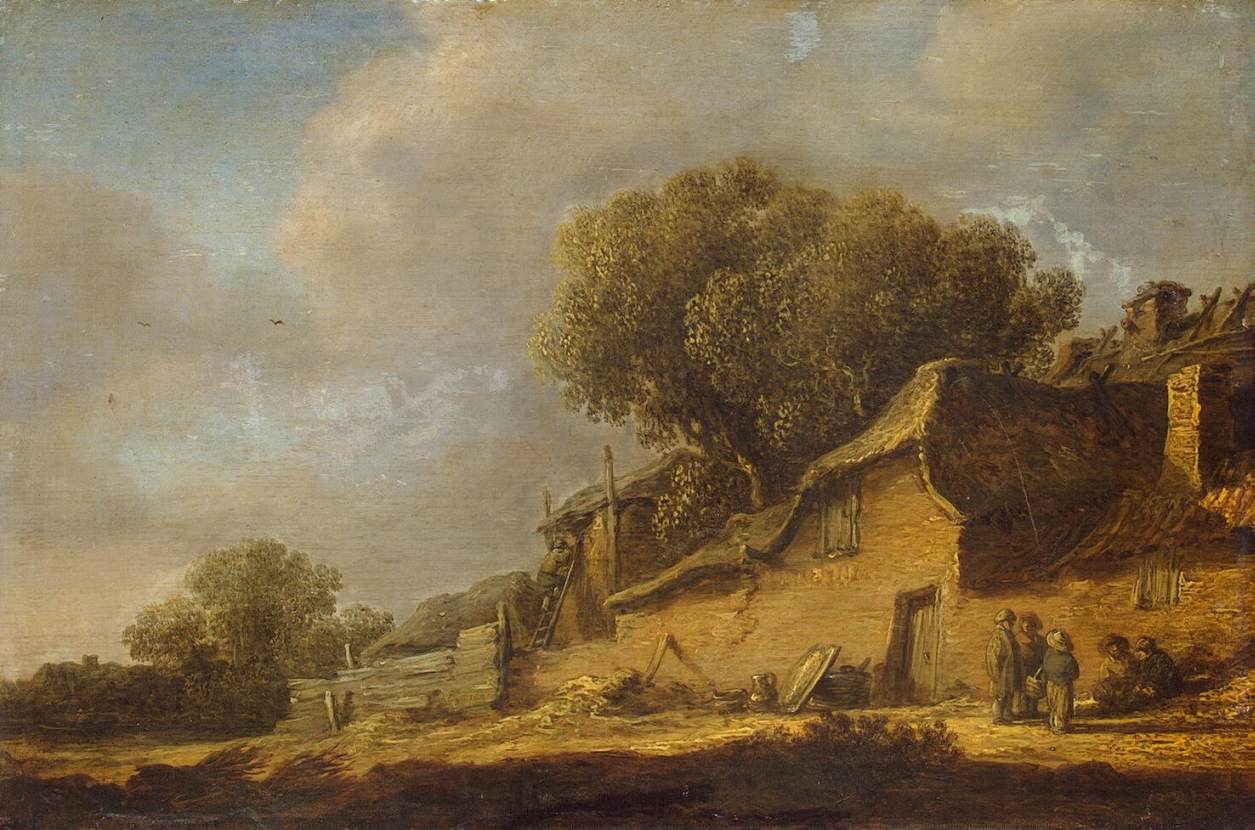 Landscape with Peasant Hut