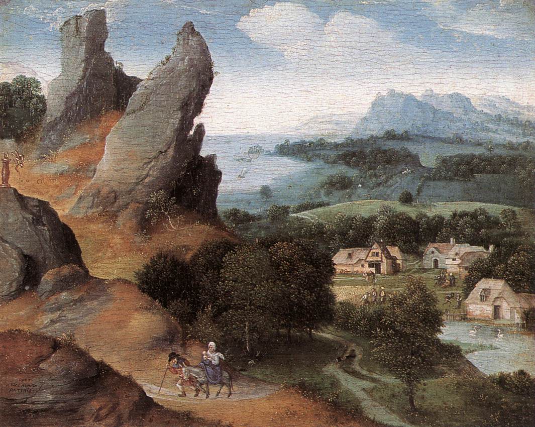 Landscape with Flight into Egypt