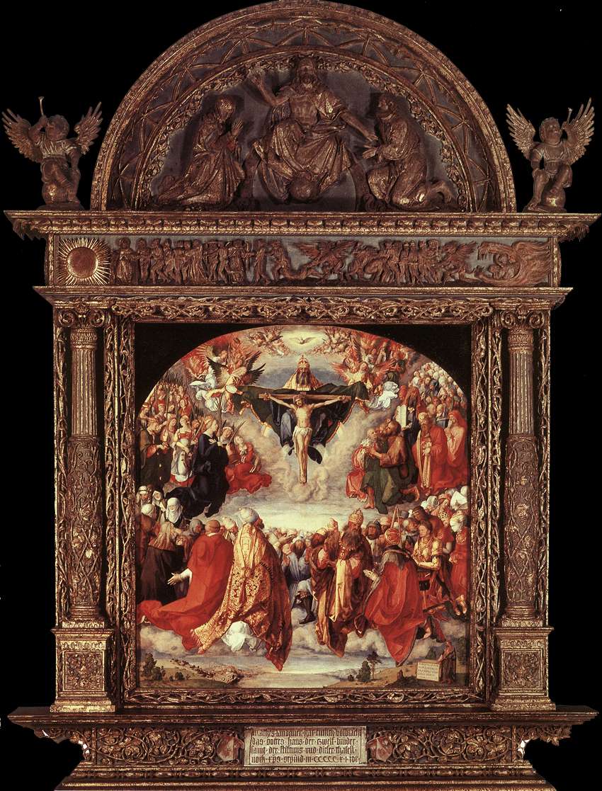 Il culto della Santissima Trinità (Altare Landauer)