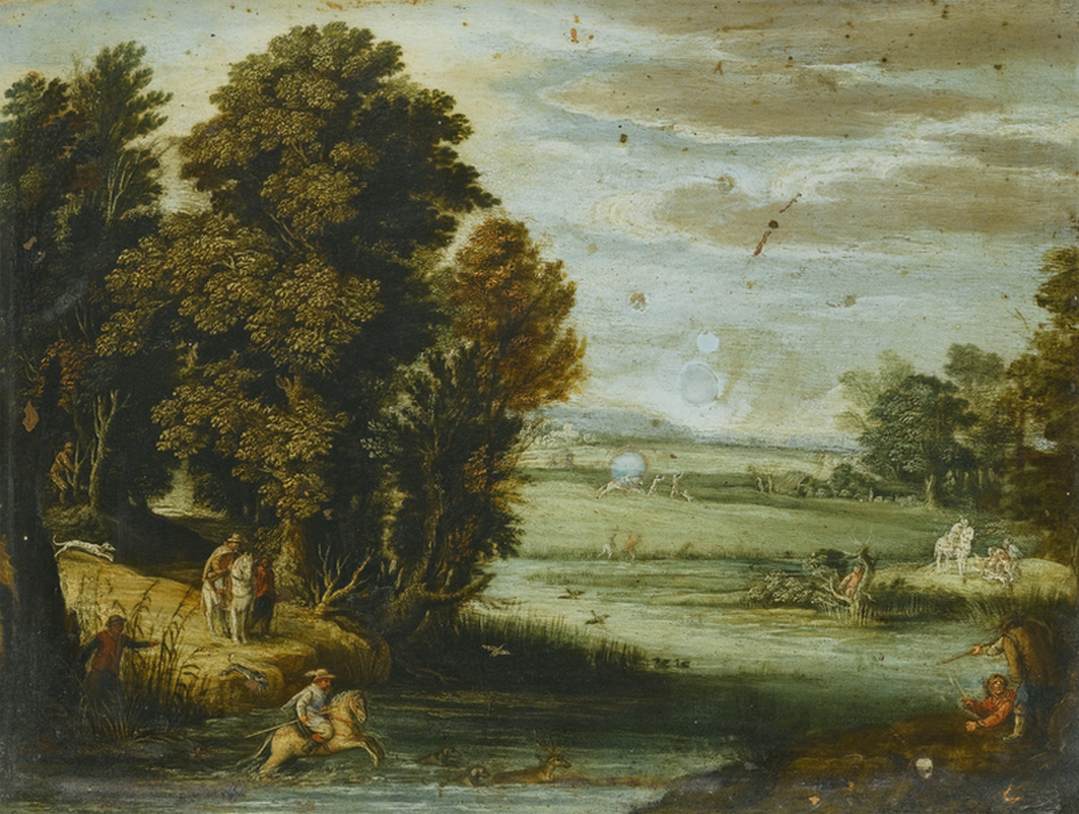 Landscape with Hunting