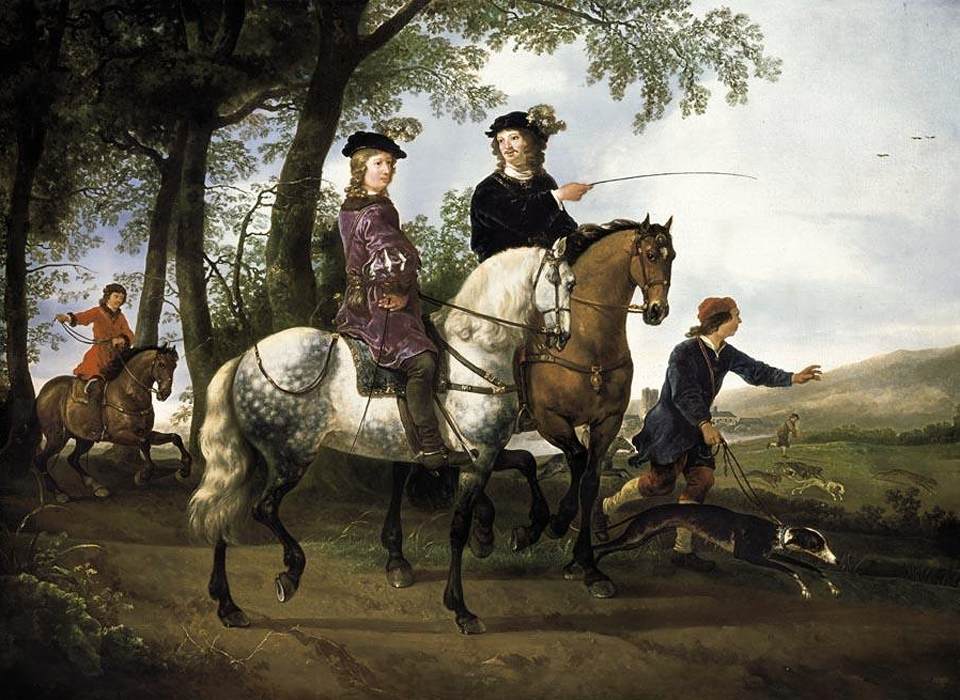 Landscape with Hunting